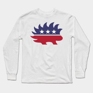 Porcupine Libertarian Shirt Long Sleeve T-Shirt